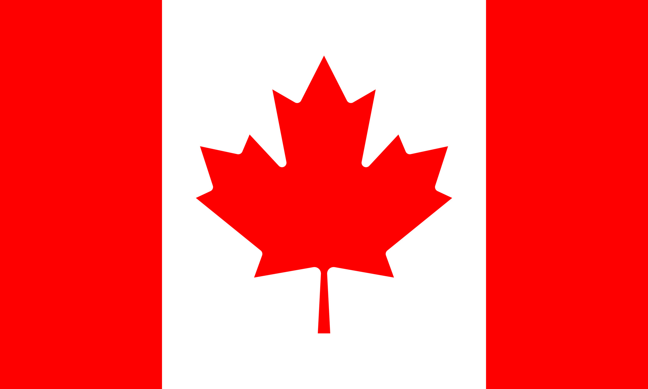 Illustration of the Canada Flag